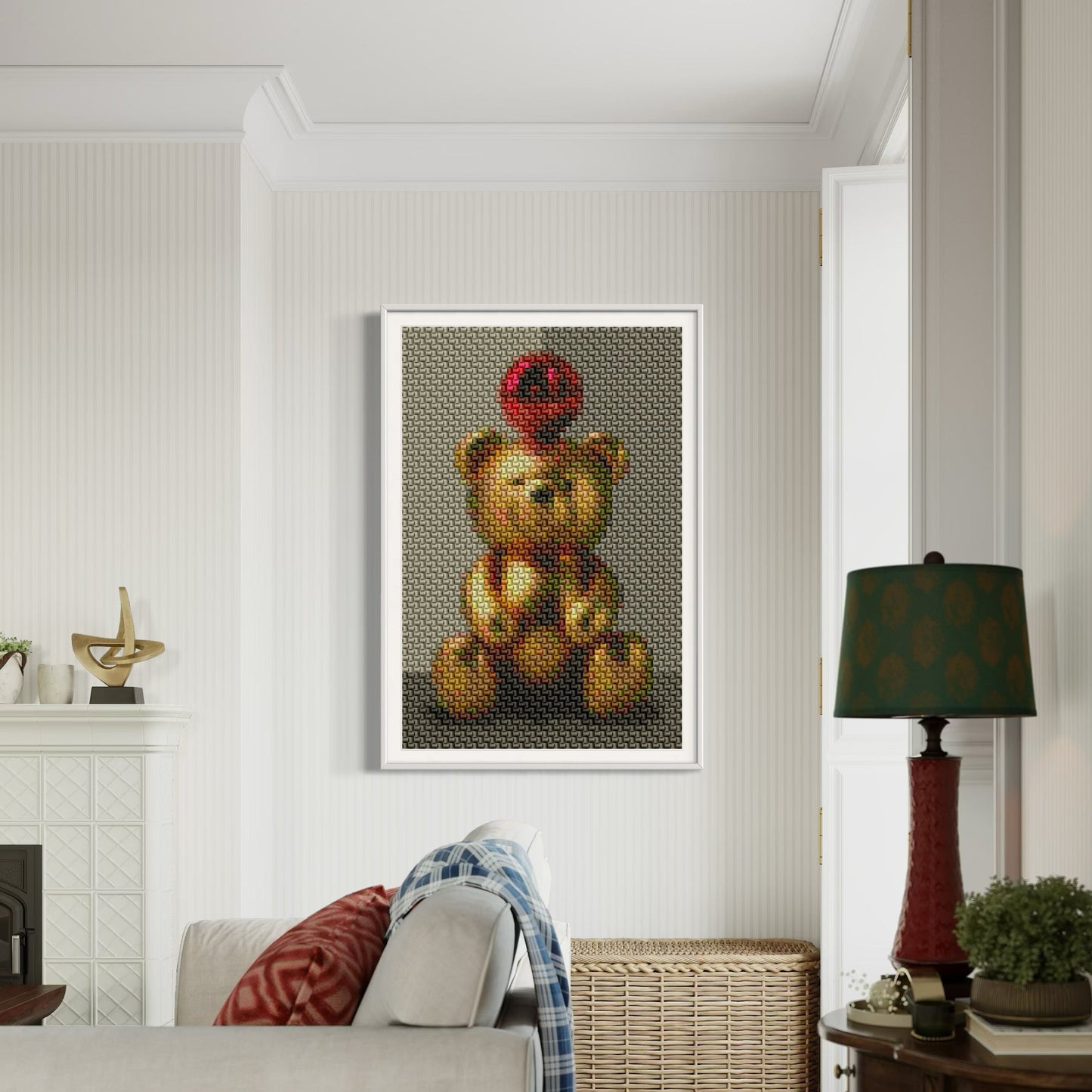 Balance Teddy Fine Art Print (unframed)