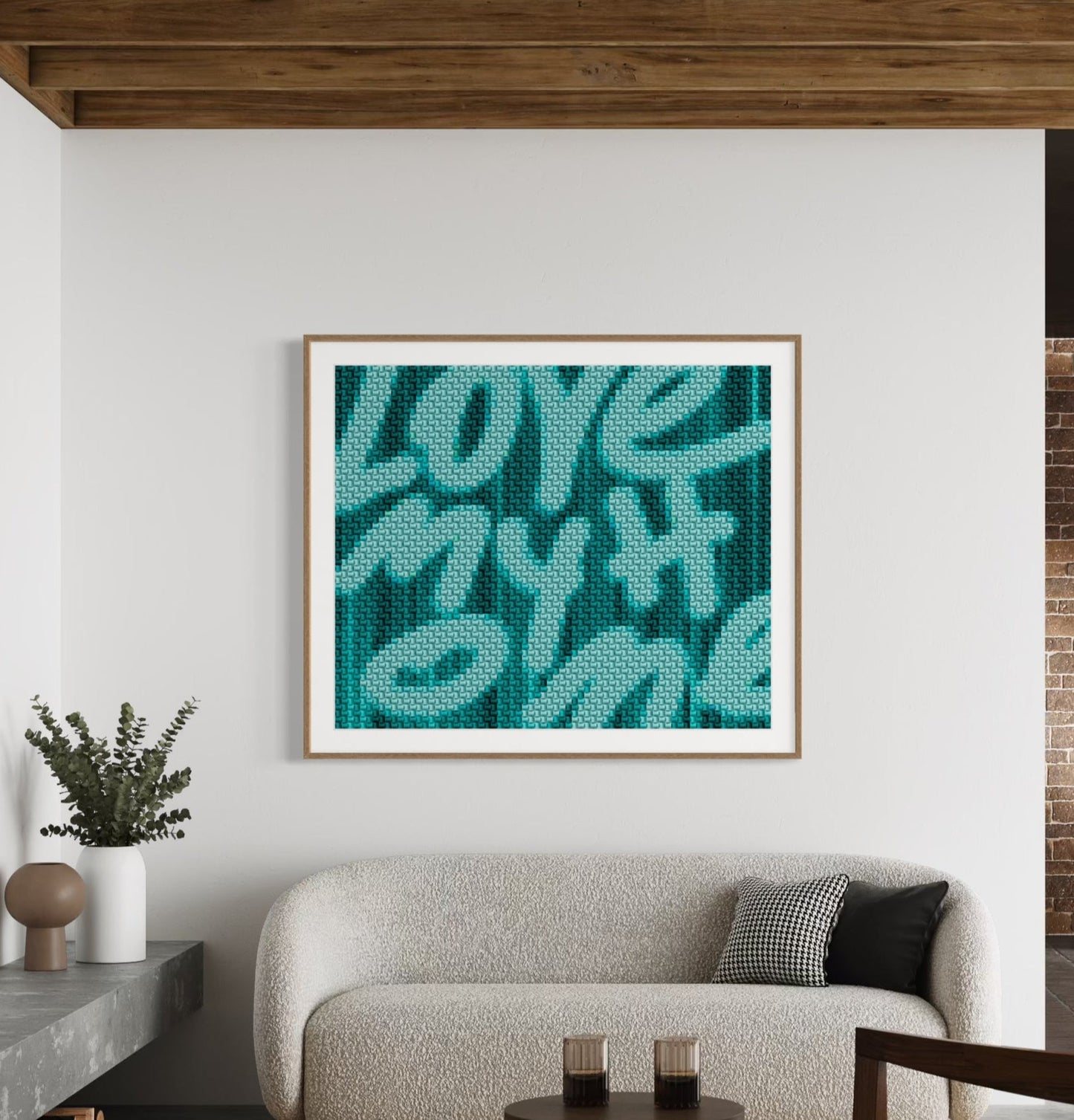 Love My Home Fine Art Print (unframed)