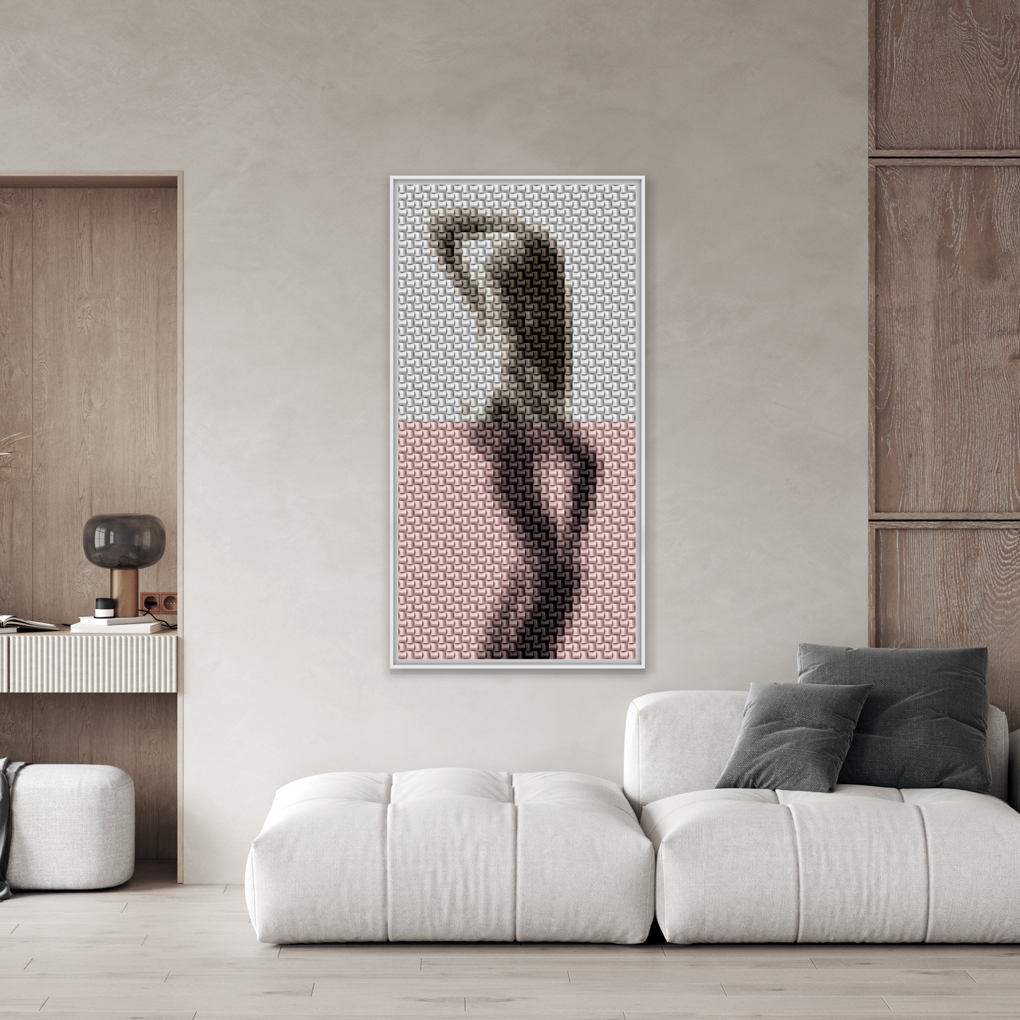 Obscure Rose Fine Art Print (unframed)