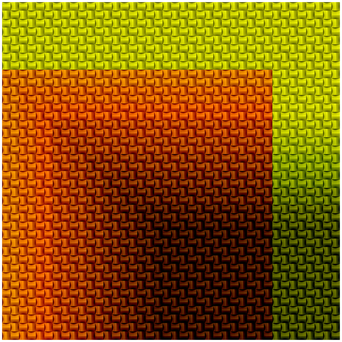 Perspect Sunflower Diptych Fine Art Print (unframed)