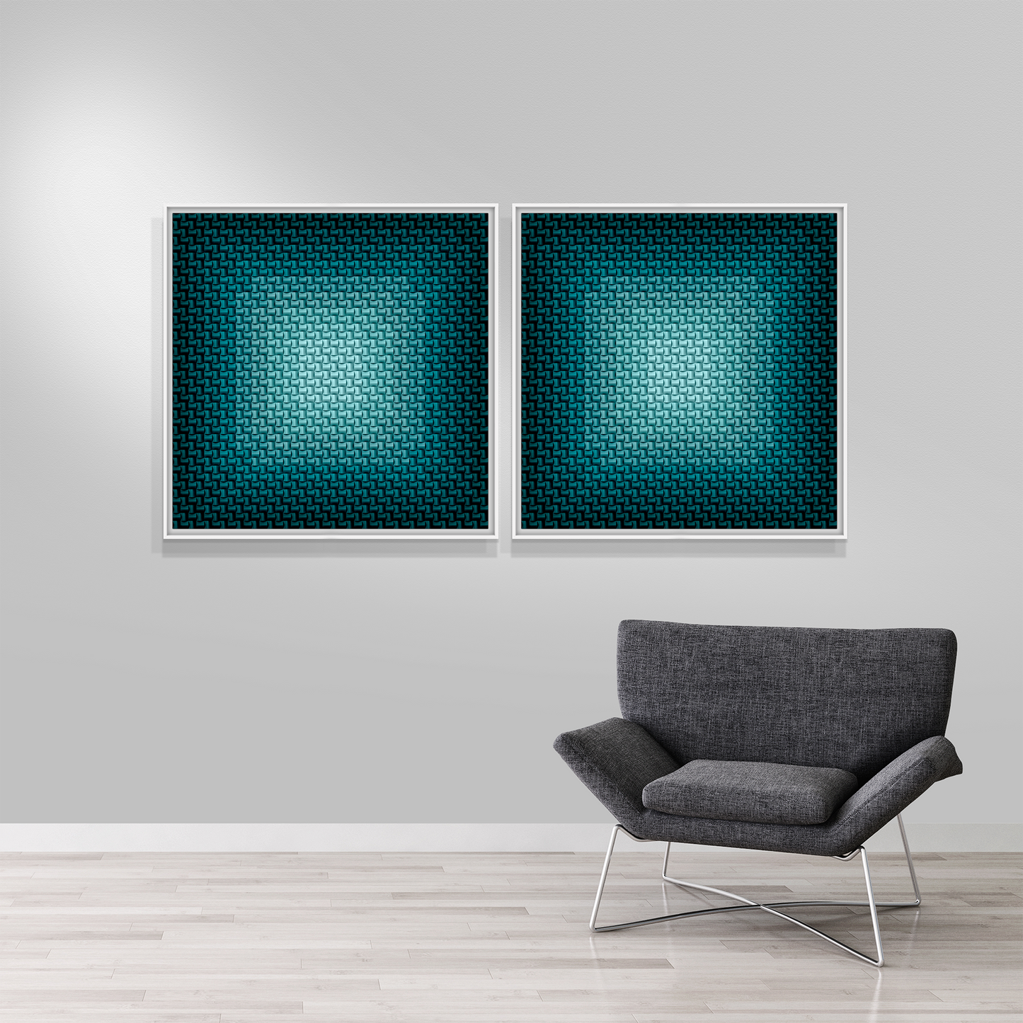 Ways Dark Teal Fine Art Print (unframed)