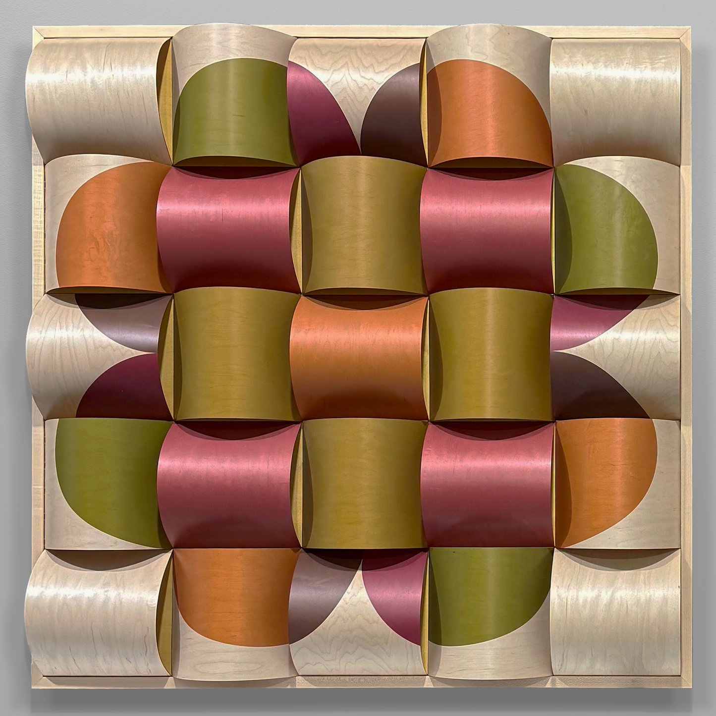 Clover Diptych Handcrafted Artwork