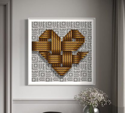 Love Ribbon Fine Art Print (unframed)