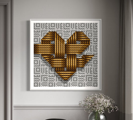 Love Ribbon Fine Art Print (unframed)