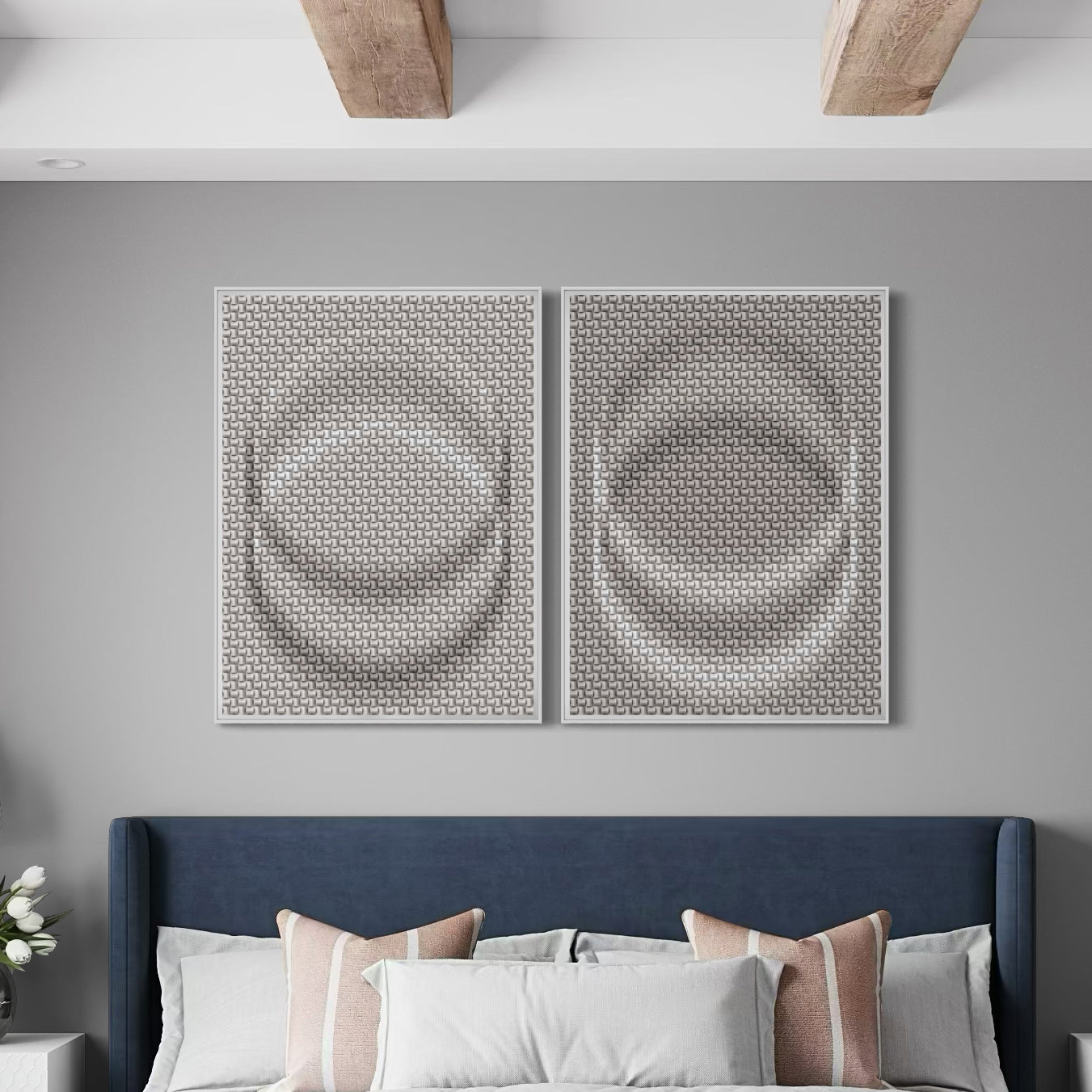 Vibra Diptych One & Two Fine Art Print (unframed)
